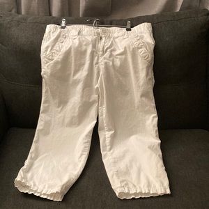 Calvin Klein Capri White Pants Size 14